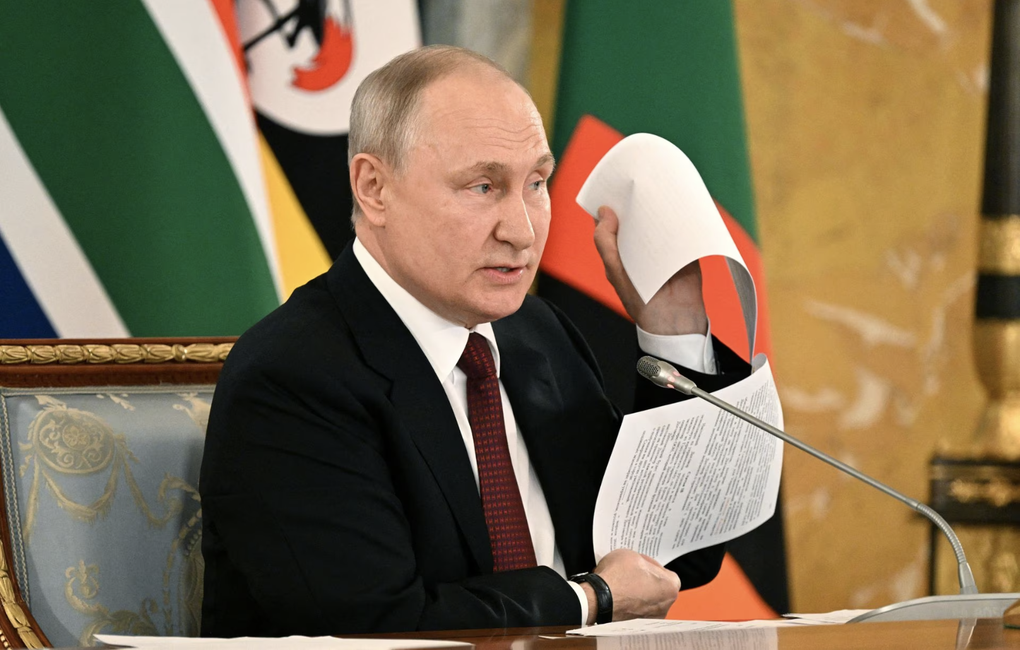 President Putin revealed the failed peace treaty with Ukraine 0